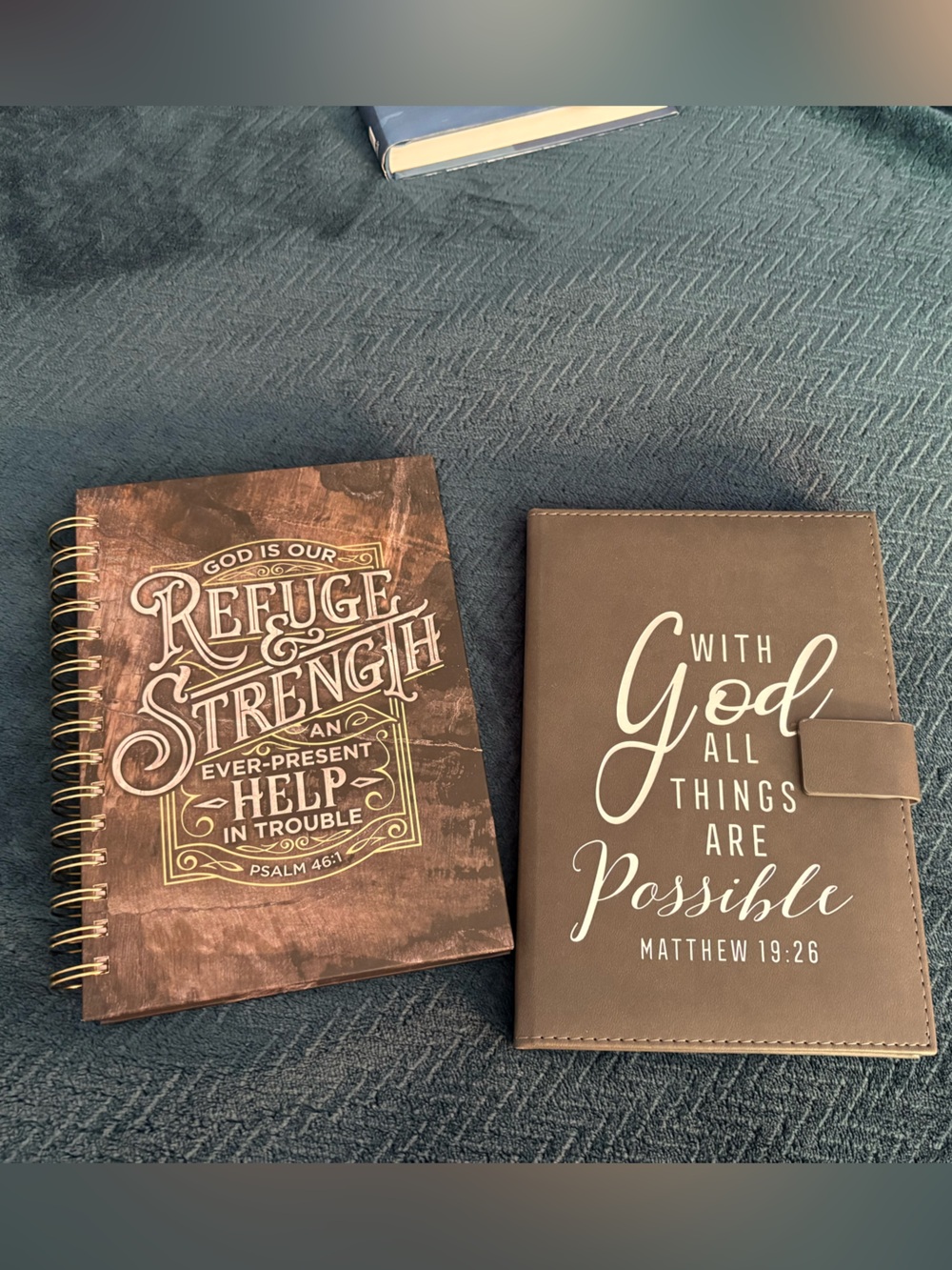 Gray Inspirational Journal Set